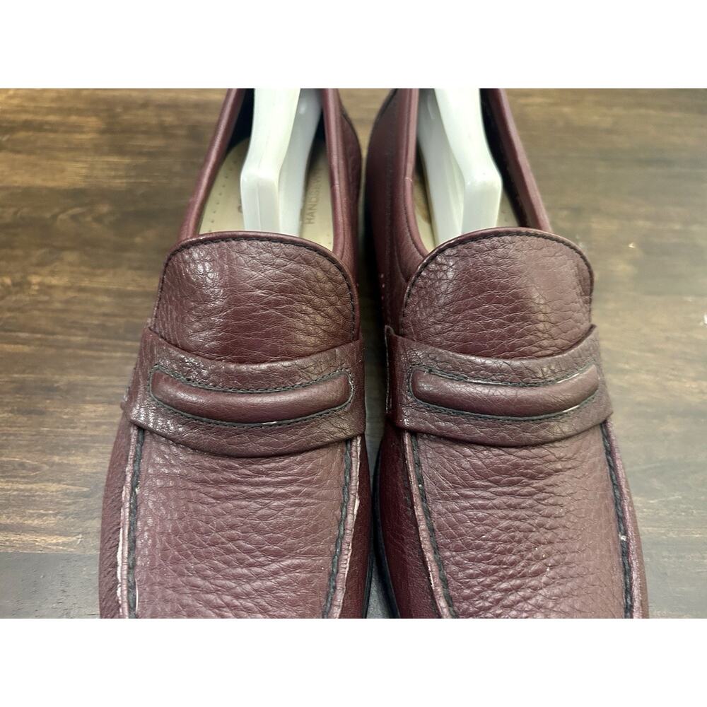 SAS Womens 10.5 S Narrow Burgundy Loafers Leather Tripad Comfort - Picture 3 of 9